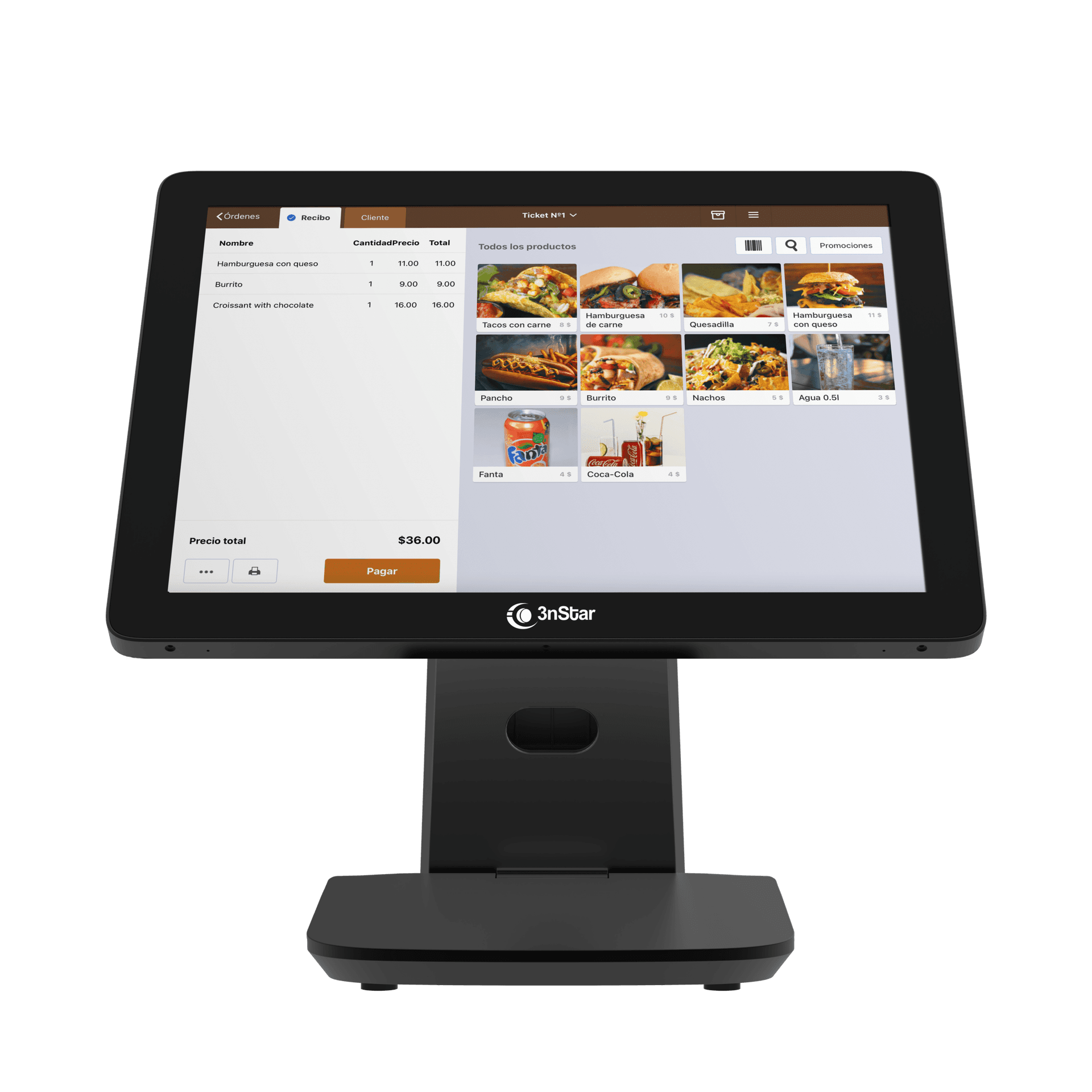 Sistema POS 3nStar-P415 All-In-One