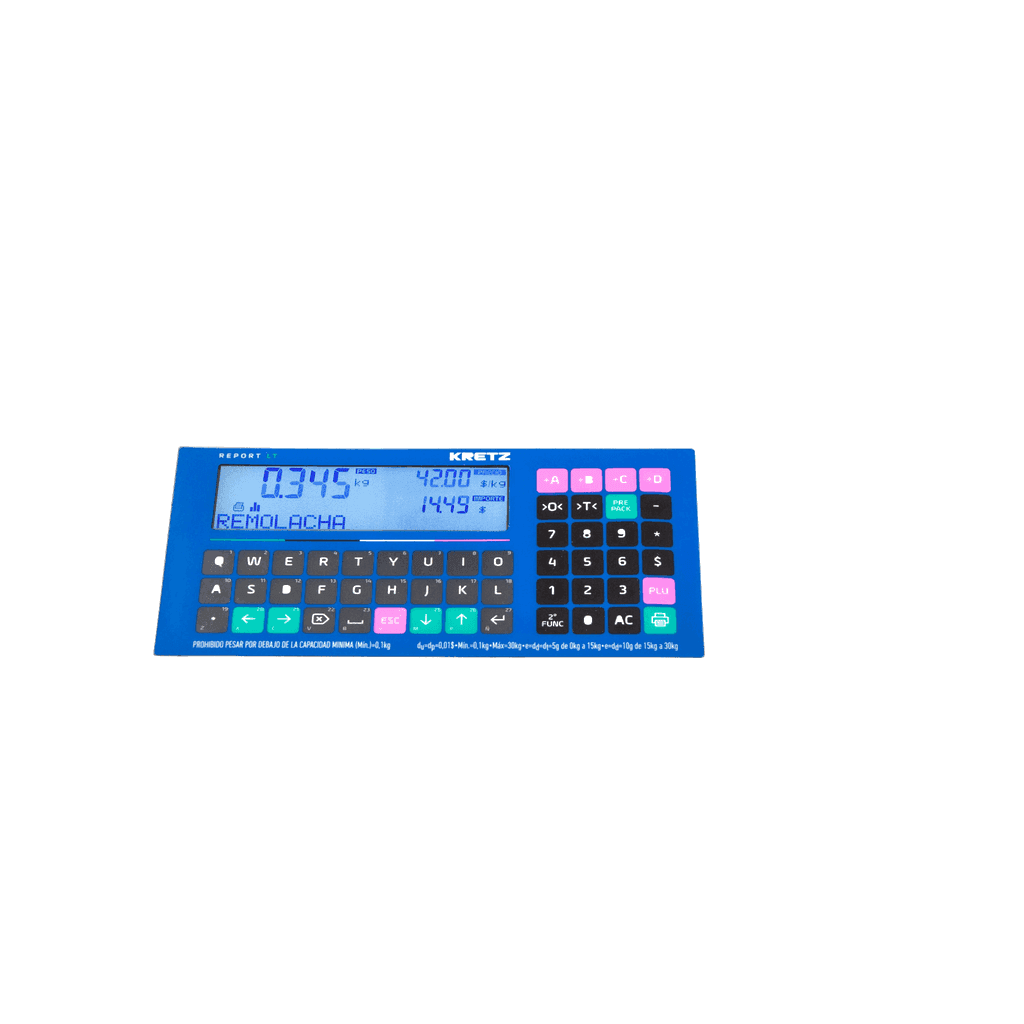 Balanza Kretz Report LT — Visor Bajo — vista 1