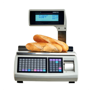 Balanza Kretz Report NX | Visor Alto | Balanza Comercial con Ticket y Etiquetas